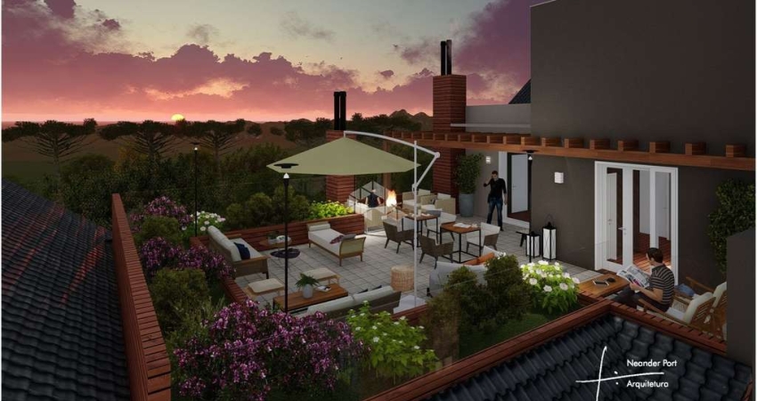 Apartamento 01 suítes com vaga e Rooftop no centro de Nova Petrópolis