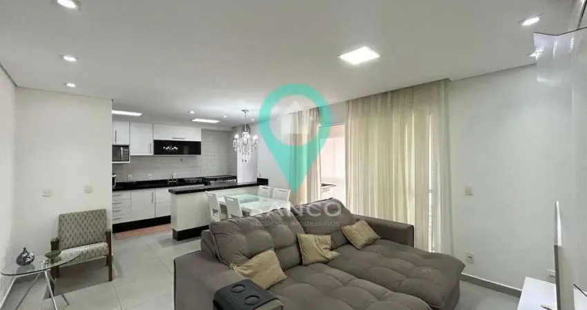 APARTAMENTO MOBILIADO COM VARANDA GOURMET, NO RESORT SANTA ANGELA, DISPONÍVEL PARA LOCAÇÃO