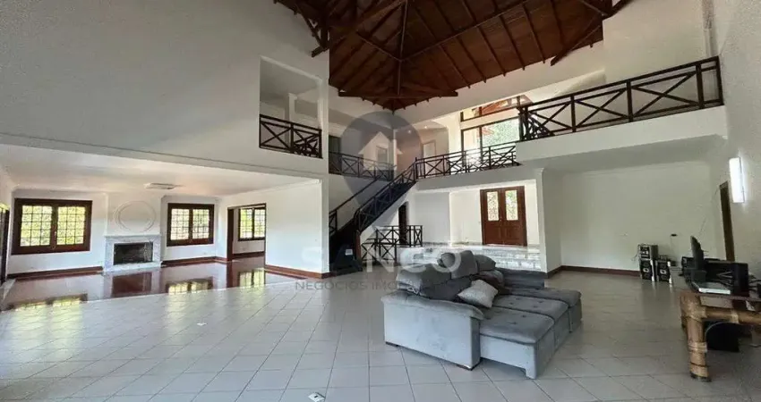 Casa de alto padrão disponível para locação, no parque dos manacás, em jundiaí