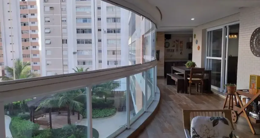 Apartamento alto padrão, 204 m², 4 dormitórios, varanda gourmet, Embaré.  ‌