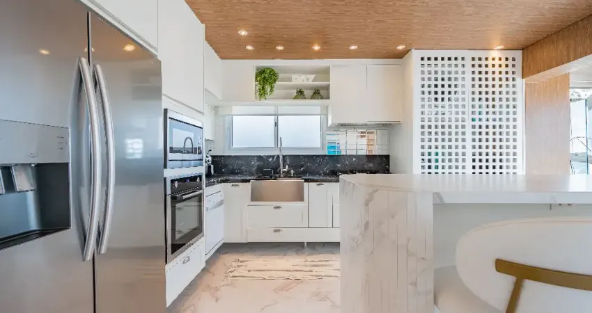 Apartamento 3 suítes, 136 m², varanda gourmet, vista mar, no Boqueirão.