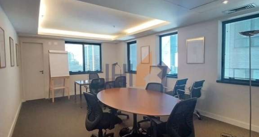 Conjunto comercial mobiliado com 32 m² em Higienópolis para locação