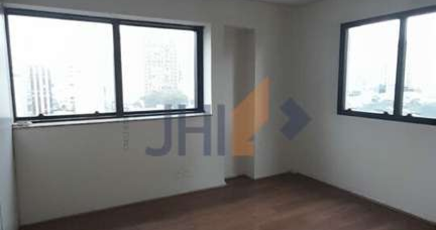 Conjunto comercial para locação, com 45 ou 90m² 1 banheiro e 1 vaga.