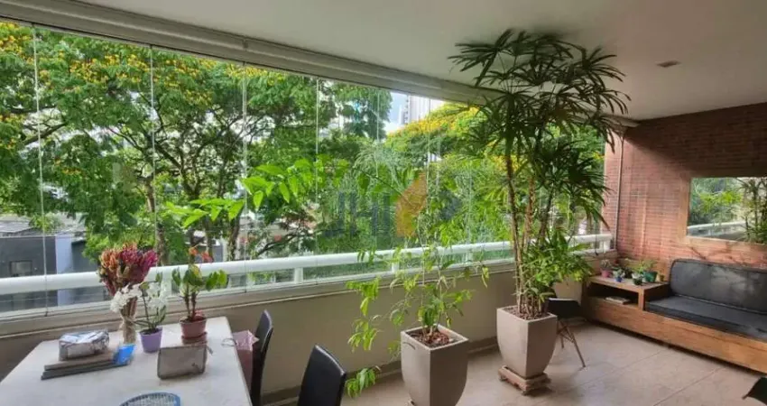 Locação  apartamento  no itaim bibi - 3 suítes - 151m², 1vaga - mobiliado
