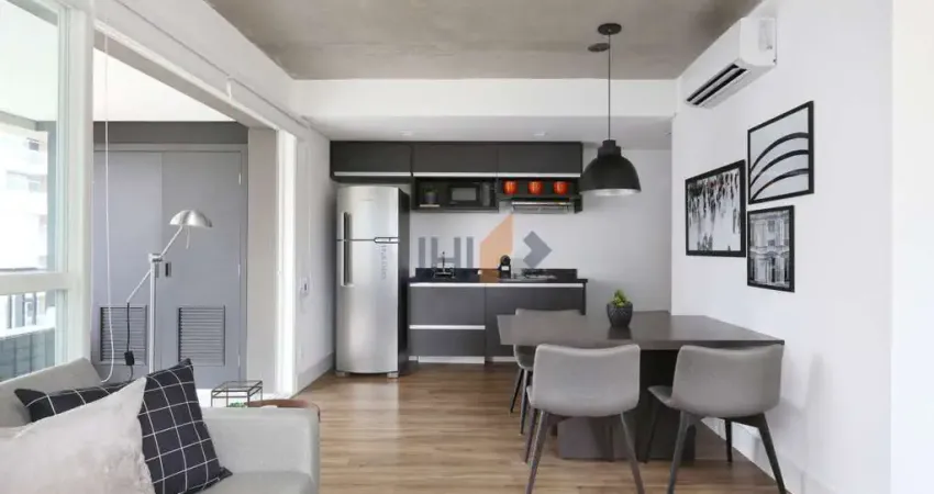 Apartamento 1 dormitório mobiliado para locação , 1 vaga ? geo berrini, brooklin