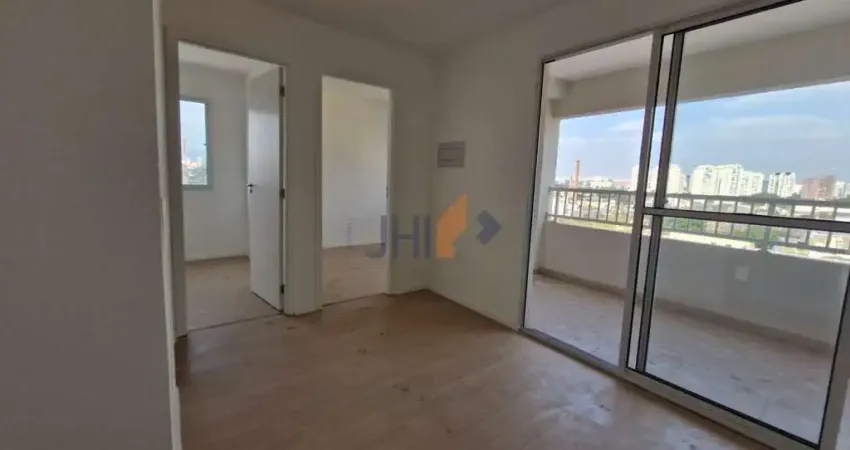 Apartamento para locação com 35m², sendo 2 dormitórios e varanda na vila romana