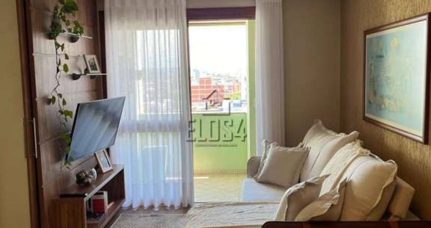Apartamento Mobiliado à venda no Centro de São Leopoldo - Com sacada e churrasqueira