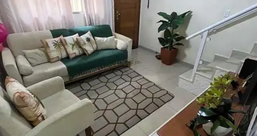 Sobrado de Condomínio com 2 quartos, Vila Margarida, São Vicente - R$ 275 mil, Cod: 138683