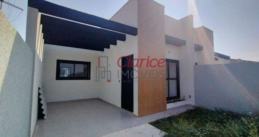 Imperdível! Casa à Venda 3 Quartos, 2 Salas, 2 Banheiros e 2 Vagas no Ouro Fino, São José dos Pinhais - 81.37m². Aproveite!