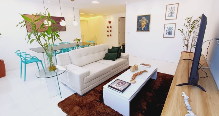 Cobertura Duplex à Venda – 260m² + Terraço | 3 Quartos | Porteira Fechada | Reformada e Decorada | Recife/PE