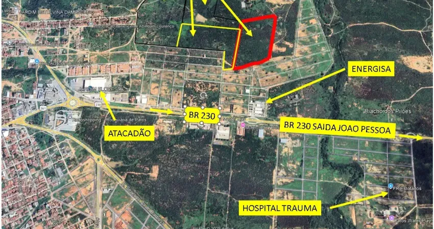 Terreno à venda na PARAÍBA  - PATOS - PE, Centro, Patos