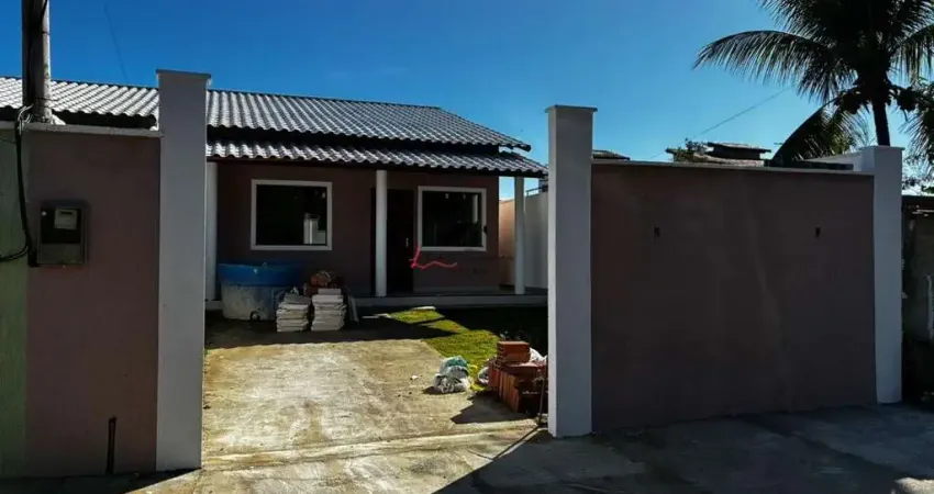 Casa novinha em fase final de acabamento em Maricá/RJ