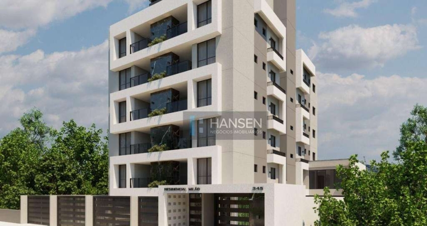 Apartamento com 1 suíte +1 dormitório  à venda, 56 m² por R$ 401.513 - Costa e Silva - Joinville/SC