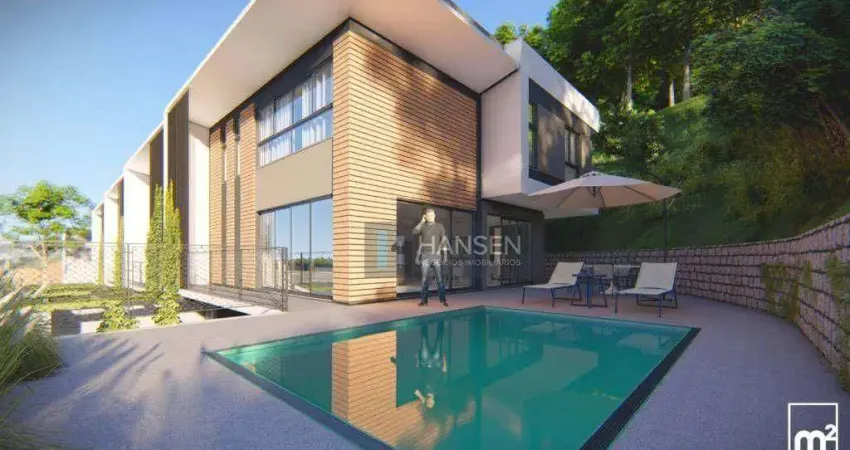 Sobrado com 3 suítes  à venda, 311 m² por R$ 3.024.951 - América - Joinville/SC