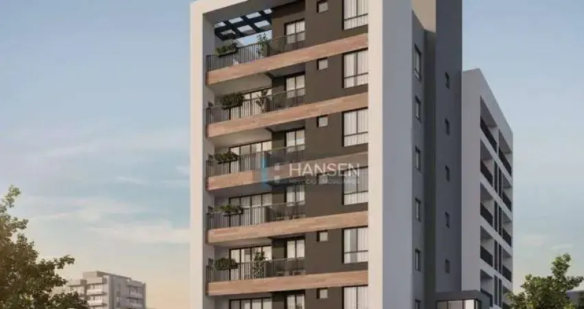 Apartamento com 1 suíte + 2  dormitórios à venda, 90 m² por R$ 671.514 - Anita Garibaldi - Joinville/SC
