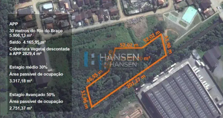 Terreno à venda, 8606 m² por R$ 1.150.000,00 - Jardim Sofia - Joinville/SC