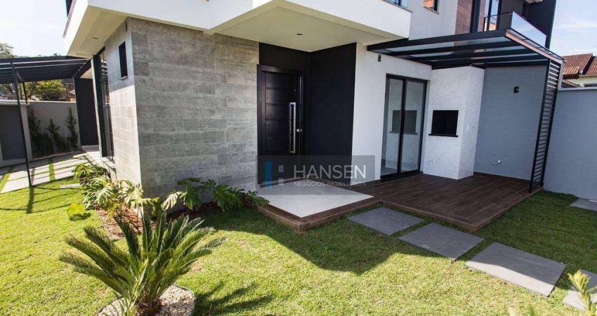 Sobrado com 2 suítes + 1  dormitório  à venda, 150 m² por R$ 945.000 - Bom Retiro - Joinville/SC