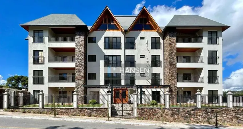 Apartamento com 1 suíte + 2  dormitórios à venda, 97 m² por R$ 910.000 - Cascatas - Campo Alegre/SC