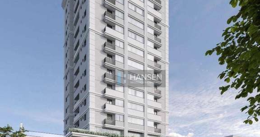 Apartamento com 1 suíte + 1  dormitório  à venda, 50 m² por R$ 490.450 - Anita Garibaldi - Joinville/SC