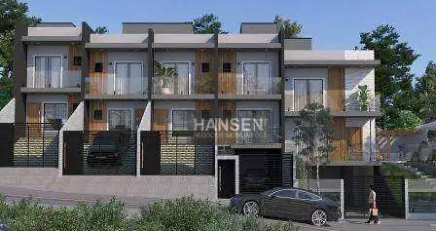 Sobrado/Geminado com 2 dormitórios à venda, 104 m² por R$ 575.000 - Glória - Joinville/SC