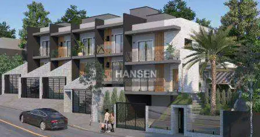 Sobrado com 2 suítes + 1  dormitório  à venda, 156 m² por R$ 890.000 - Glória - Joinville/SC