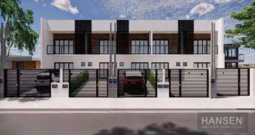 Sobrado com 2 suítes à venda, 87 m² por r$ 620.000 - saguaçu - joinville/sc