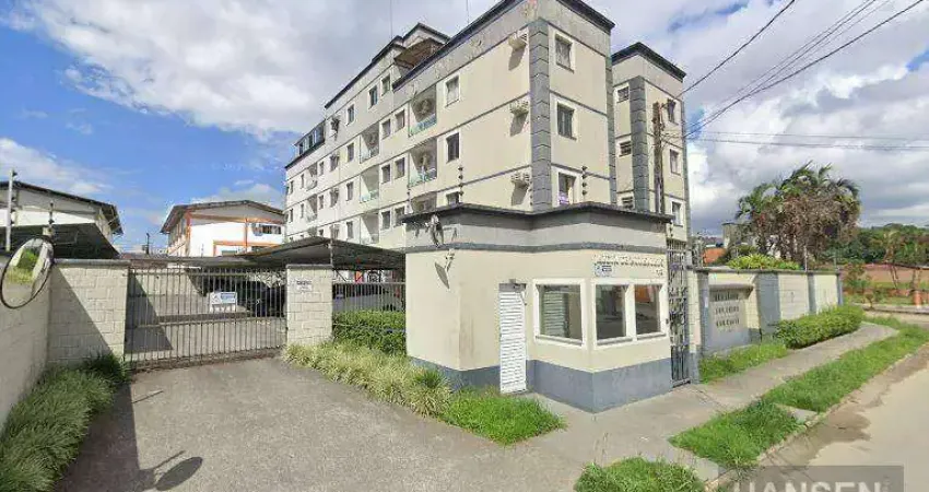 Apartamento com 2 dormitórios para alugar, 53 m² por r$ 1.700 + taxas/mês - glória - joinville/sc