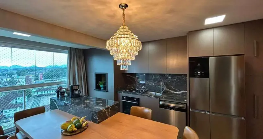 Apartamento com 1 suíte + 2  dormitórios à venda, 87 m² por r$ 850.000 - centro - joinville/sc