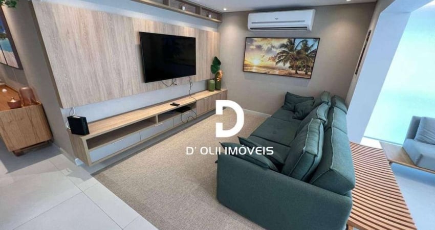 Apartamento com 3 dormitórios à venda, 125 m² por R$ 1.400.000,00 - Barra Funda - Guarujá/SP