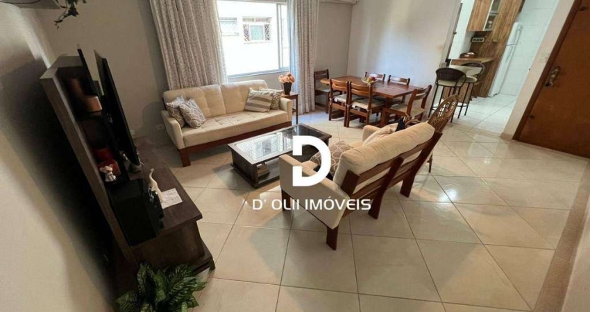 Apartamento com 2 dormitórios para alugar, 90 m² por R$ 2.000,00/mês - Jardim Três Marias - Guarujá/SP