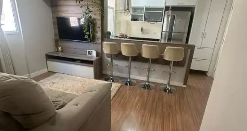 Apartamento 45,5m², 2 dormitórios, 1 vaga por R$ 298mil, Taboão da Serra