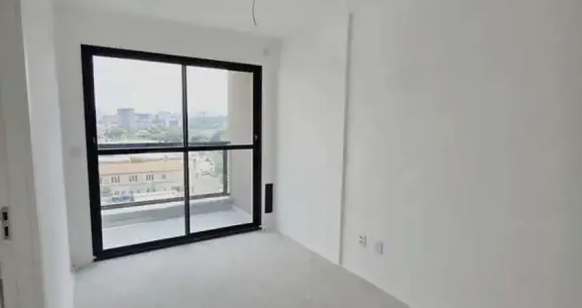 Apartamento a venda com 1 dormitórios,sala com sacada em planta de 31m2