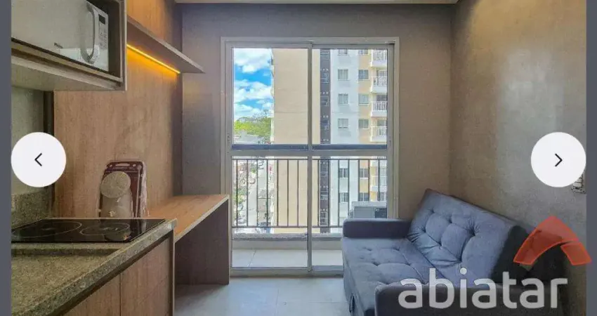 Apartamento mobiliado para locação em São Paulo/SP sacada e lazer completo em condomínio moderno