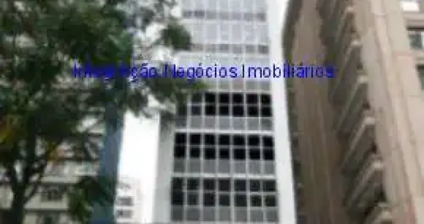 Conjunto Comercial 102,95m², 02 banheiros e 01 vaga na garagem.  Condomínio com recepção e segurança.  Excelente localização