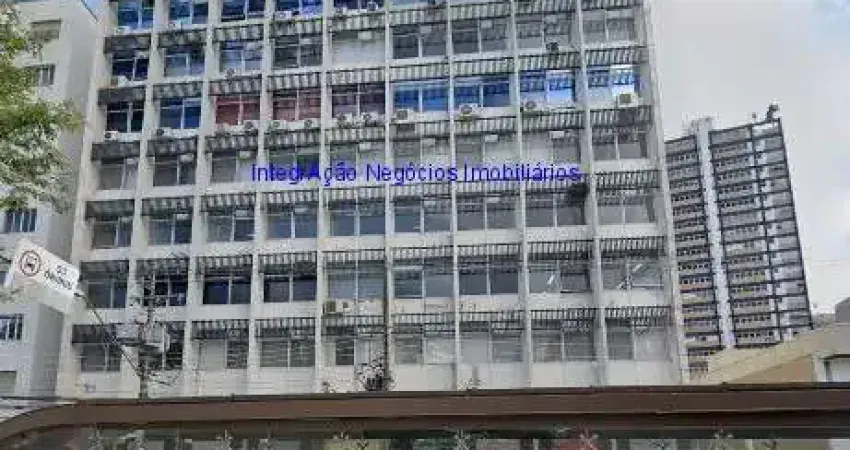 Conjunto Comercial 555m², 11 banheiros e 03 vagas na garagem.  Condomínio com recepção e segurança.  Excelente localização entre as Ruas Romilda Marga