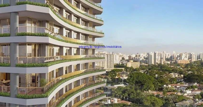 Apartamento 220m², 03 dormitórios (sendo suítes), 04 banheiros e 02 vagas de garagem; (fotos ilustrativas, entrega prevista para Fevereiro/2025).