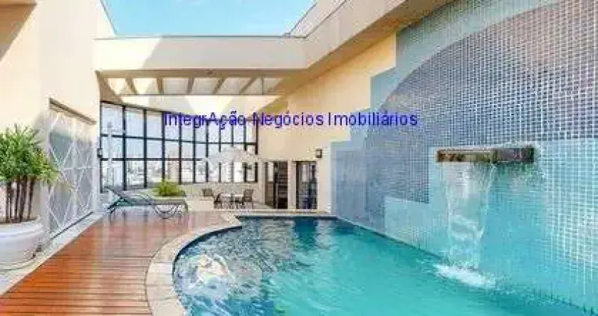 Apartamento 33m², 01 dormitório, 01 banheiro e 01 vaga na garagem.  Condomínio com portaria, segurança 24hrs, piscina, churrasqueira, academia