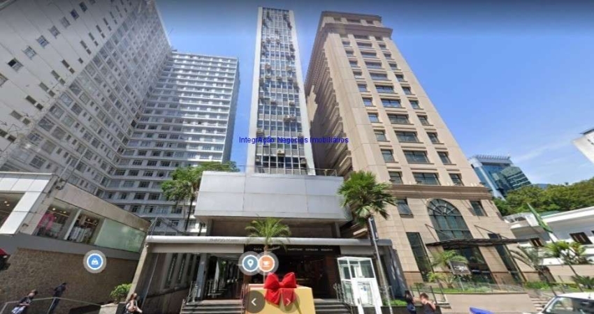 Conjunto Comercial 125,90m² e 02 banheiros.    Condomínio recepção e segurança 24hrs.   Excelente localização á 5 andando para estação do metrô