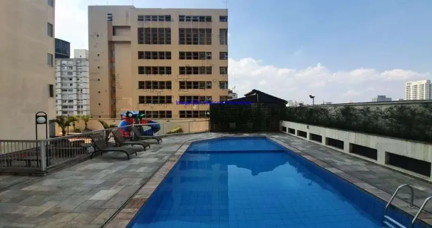Apartamento 78m², 03 dormitórios, 02 banheiros e 02 vagas na garagem.  Condomínio com portaria, segurança 24hrs, Piscina, Churrasqueira.