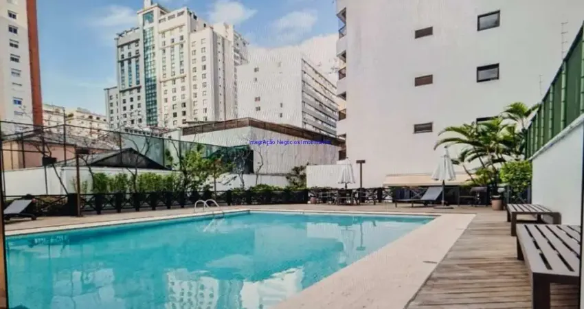 Apartamento MOBILIADO 189m², 04 dormitórios (sendo 01 suíte), 04 banheiros (sendo 01 lavabo) e 03 vagas na garagem.   Condomínio com portaria