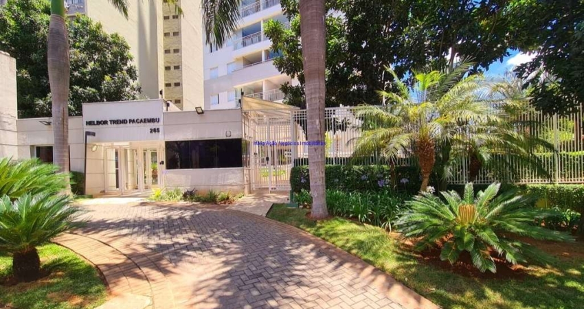 Apartamento 70m², 03 dormitórios (sendo 01 suíte), 02 banheiros e 01 vaga na garagem.  Condomínio com portaria, segurança 24hrs, piscina aquecida.