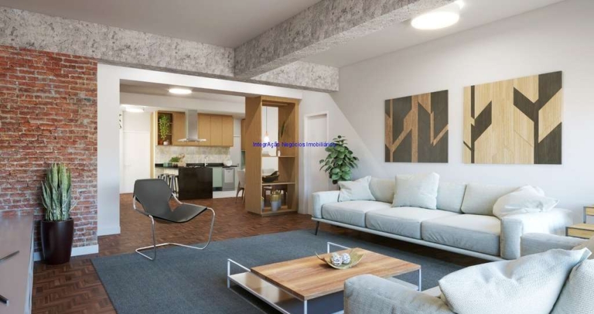 Apartamento 176m², 03 dormitório (sendo 01 suíte), 02 banheiros e 01 vaga na garagem.  Condomínio com portaria e segurança 24hrs.