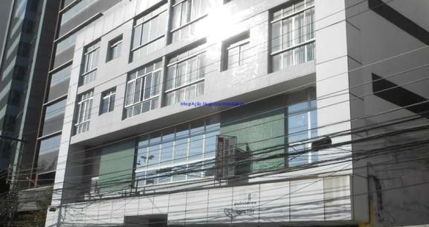 Conjunto Comercial 48m², 02 salas e 01 banheiro.  Condomínio com recepção e segurança.  Excelente localização