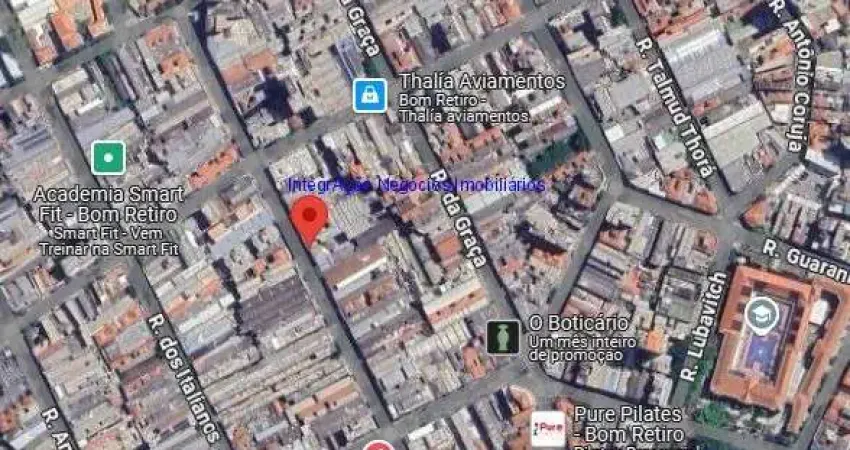 Prédio 1.560m²,  07 andares,  com apartamentos 70, 90 e 100 m2, 04 lojas Térreas e 20 banheiros.  Excelente localização, Entre as Ruas da Graça