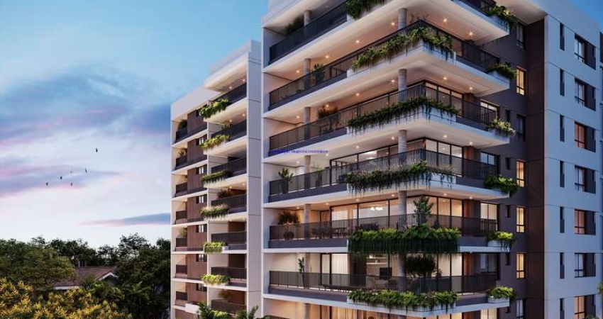 Apartamento 219,25m², 03 dormitórios (sendo suítes), 04 banheiros e 04 vagas de garagem; ( Fotos ilustrativas, entrega prevista para Maio/2028).