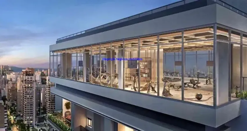 Apartamento 145m², 03 dormitórios (sendo suítes), 04 banheiros e 02 vagas de garagem; (Fotos ilustrativas, entrega prevista para Setembro /2025).