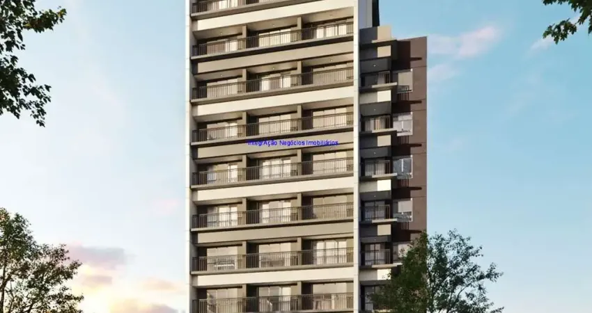 Apartamento Studio Garden 57m², 01 dormitório e 01 banheiro; (fotos Ilustrativas).  Condomínio com portaria, piscina,  fitness, espaço gourmet