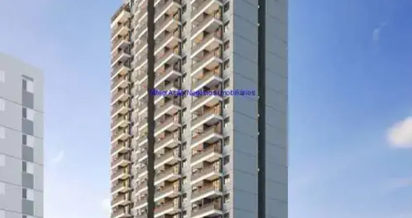 Apartamento Studio 28m², 01 dormitório e 01 banheiro; (Fotos Ilustrativas, entrega prevista para Fevereiro/2027).  Condomínio com portaria, segurança.