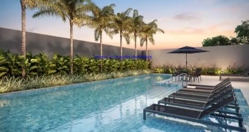 Apartamento Studio 28m², 01 dormitório e 01 banheiro;( fotos ilustrativa, entrega prevista para Março/2027).  Condomínio com segurança, piscina