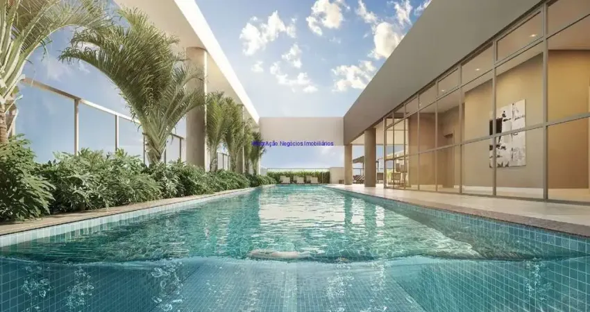 Apartamento Studio 26m², 01 dormitório e  01 banheiro; (fotos ilustrativa, entrega prevista para Março/2027).  Condomínio com segurança, piscina
